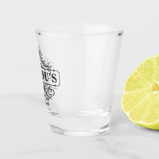 Bar der benutzerdefinierten Partnerschaft Schnapsglas (Rechts)