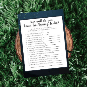 Bär, der Mommy Best Baby Shower Game kennt Einladung