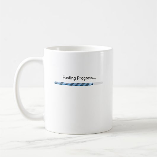 Bar des fastenden Fortschritts Kaffeetasse (Links)