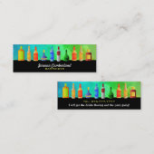 Bar-dünne Geschäfts-Karten Mini Visitenkarte (Vorne/Hinten)