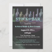 Bar Dusche lagern Einladung (Vorderseite)