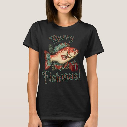Bär Eis Fish‘n Chips T-Shirt (Vorderseite)