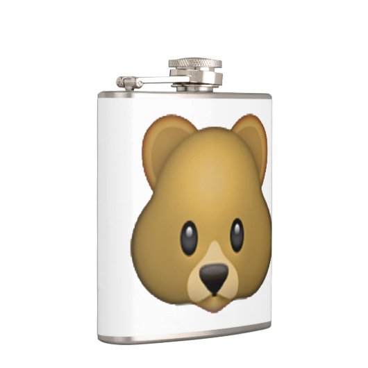 Bär - Emoji Flachmann (Rechts)