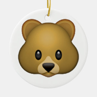 Bär - Emoji Keramik Ornament