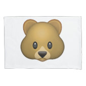 Bär - Emoji Kissenbezug (Vorderseite)