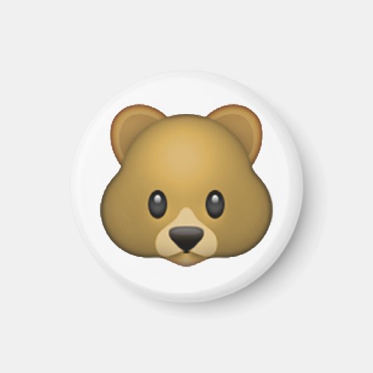 Bär - Emoji Magnet (Vorne)