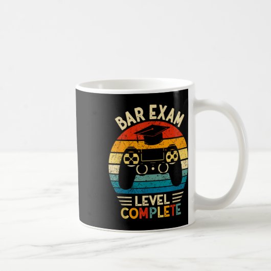 Bar Exam Level Complete Funny Lawyer Law School Gr Kaffeetasse (Rechts)