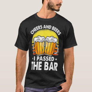 Bar Exam Shirt Geschenke Kummer und Bier Ich habe