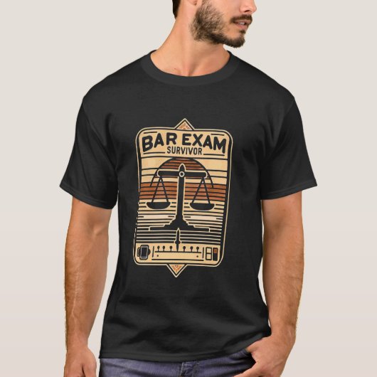 Bar Exam Survivor - T-Shirt (Vorderseite)