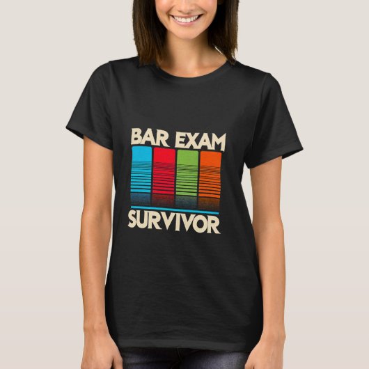 Bar Exam Survivor — T-Shirt (Vorderseite)