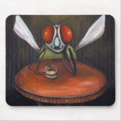 Bar-Fliege Mousepad (Vorne)