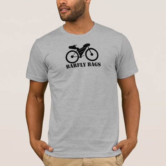 Bar-Fliege sackt Logo-T-Shirt ein T-Shirt (Vorderseite)