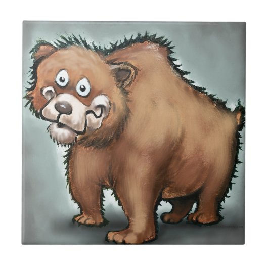 Bär Fliese (Vorderseite)