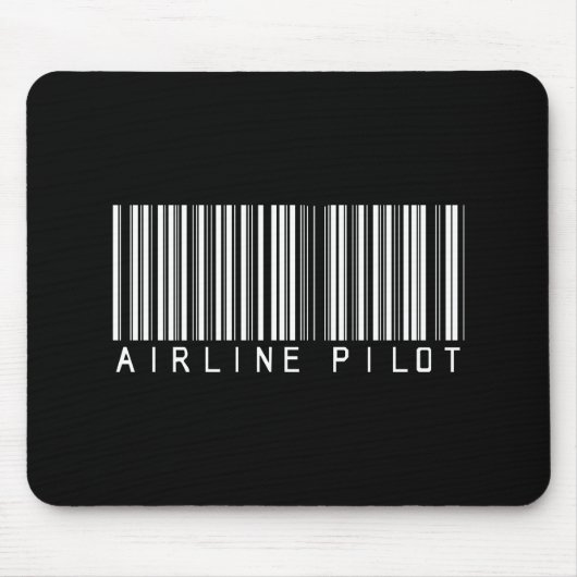BAR-FLUGLINIEN-PILOTdunkelheit Mousepad (Vorne)