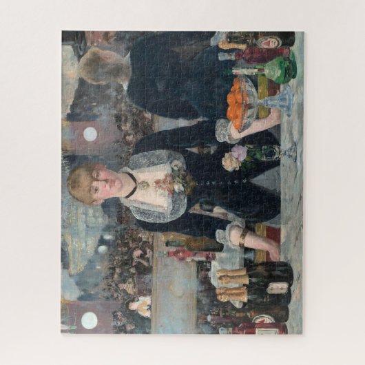 Bar Folies-Bergere Manet Impressionist Malerei Puzzle (Vertikal)