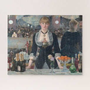 Bar Folies-Bergere Manet Impressionist Malerei Puzzle