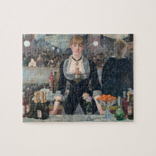 Bar Folies-Bergere Manet Impressionist Malerei Puzzle