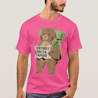 Bär Foxtrotts Deltas Tangos Lustiger Bär Foxtrotts T-Shirt