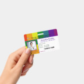 Bar für das Logo des benutzerdefinierten Employee  Ausweis (Handheld)