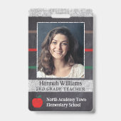 Bar für den Mitarbeiter der Lehrerschule für das b Ausweis (Vorderseite)