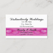 Bar für die Herzlinie Visitenkarte (Vorderseite)