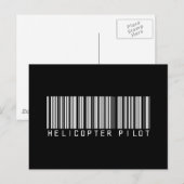 Bar für Hubschrauberpilot Postkarte (Vorne/Hinten)