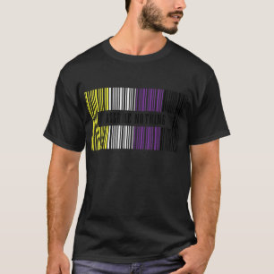 Bar für nicht binäre Flaggen: Keine Quee Vorgabe T-Shirt