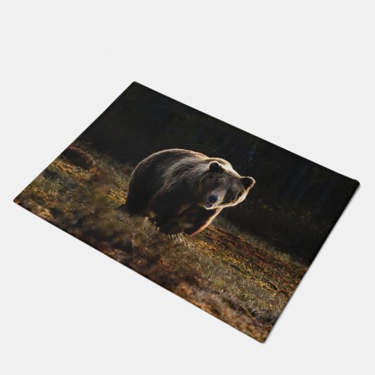 Bär Fußmatte (Schrägansicht)