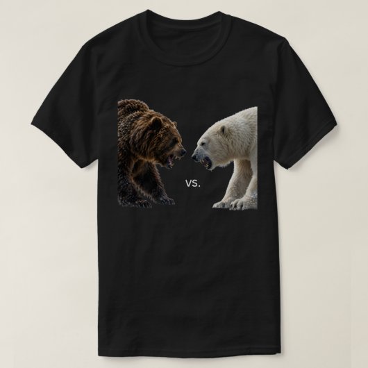 Bär gegen Bär T-Shirt (Design vorne)