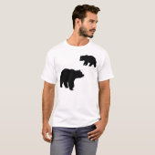 Bär gegen Bären T-Shirt (Vorne ganz)