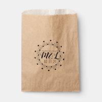 Bar Geo Circular Wedding Logo für mehrere Herzstüc