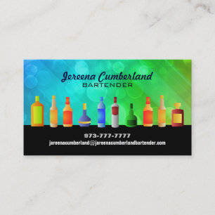Bar-Geschäfts-Karten Visitenkarte