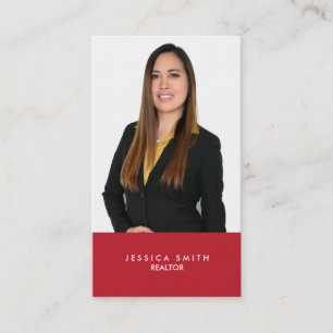 Bar-Geschäftskarte des wirklichen Anwesens rote Visitenkarte