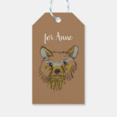 Bär Geschenkanhänger (Rückseite)