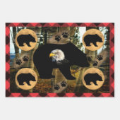 Bär Geschenkpapier Set (Vorderseite)