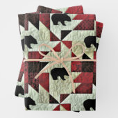 Bär Geschenkpapier Set (Beispiel)