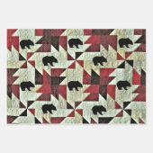 Bär Geschenkpapier Set (Vorderseite)