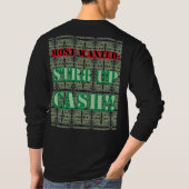 BAR GESCHOSSENES GELD! T-Shirt (Rückseite)