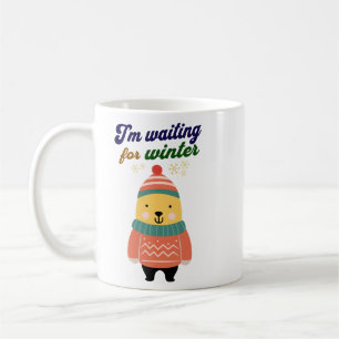Bär Gewartet für Winter - Sommer Kaffeetasse