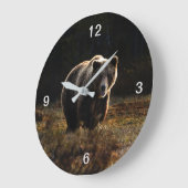 Bär Große Wanduhr (Winkel)