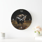 Bär Große Wanduhr (Zuhause)