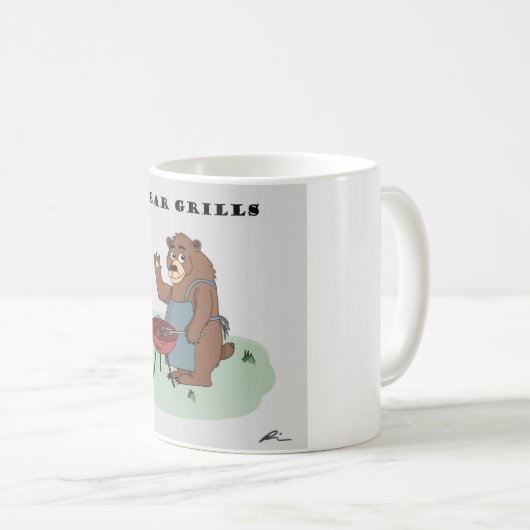 Bär grylls Tasse (VorderseiteRechts)