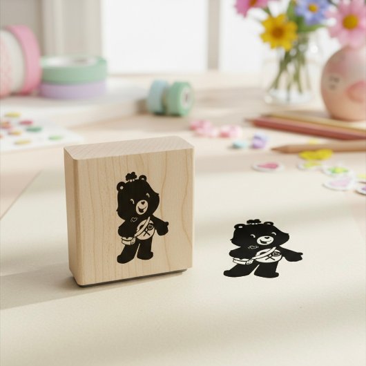 Bär Gummistempel