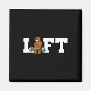 Bär-Gym Gewichttraining Deadlift heben Magnet