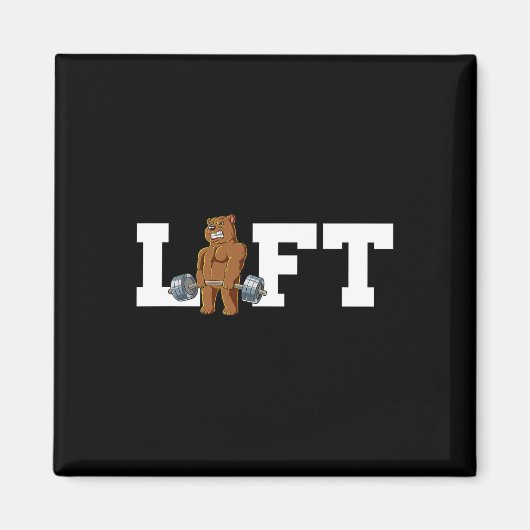 Bär-Gym Gewichttraining Deadlift heben  Magnet (Vorne)