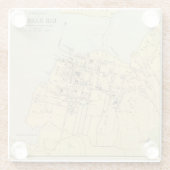 Bar-Hafen Glasuntersetzer (Rückseite)