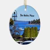 Bar-Hafen-runde Verzierung Keramik Ornament (Rechts)