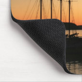 Bar-Hafen-Sonnenaufgang Mousepad (Ecke)
