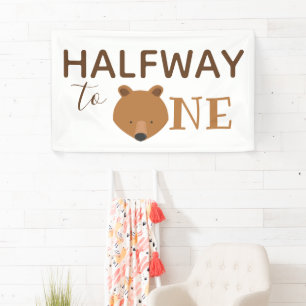 Bär halb bis eins banner