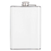 Bär hält Blumenstrauß-30926 Flachmann (Rückseite)